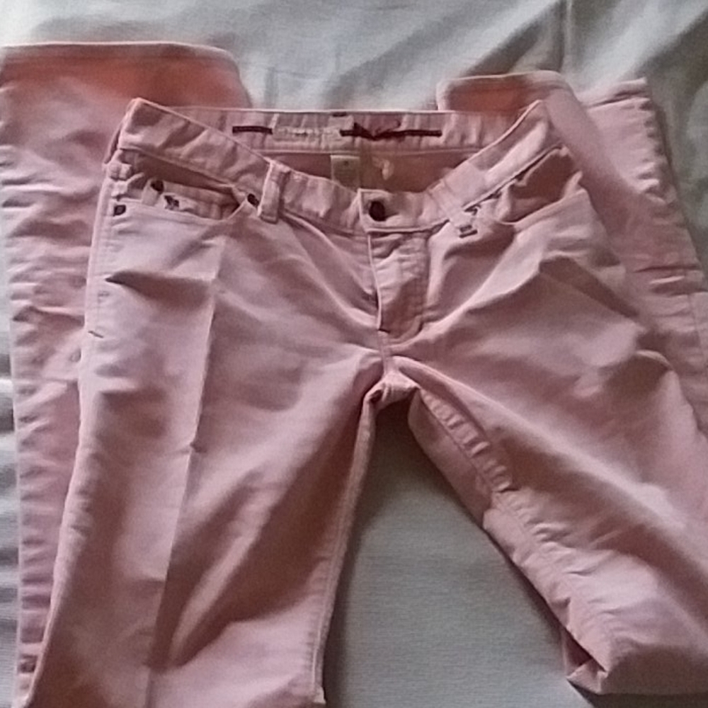 Vintage Abercrombie & Fitch Pink Stretch Jeans